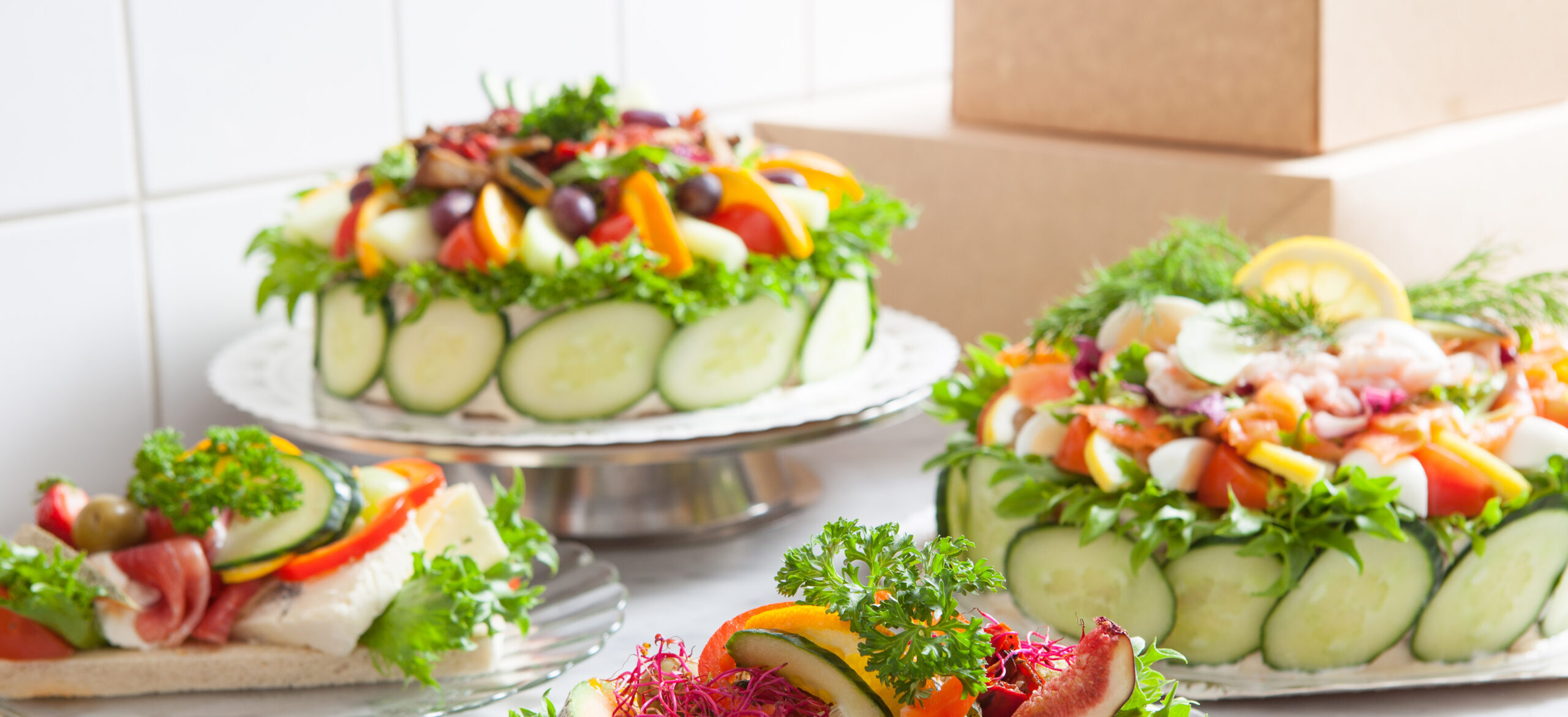 Smörgåstårtoa och längder